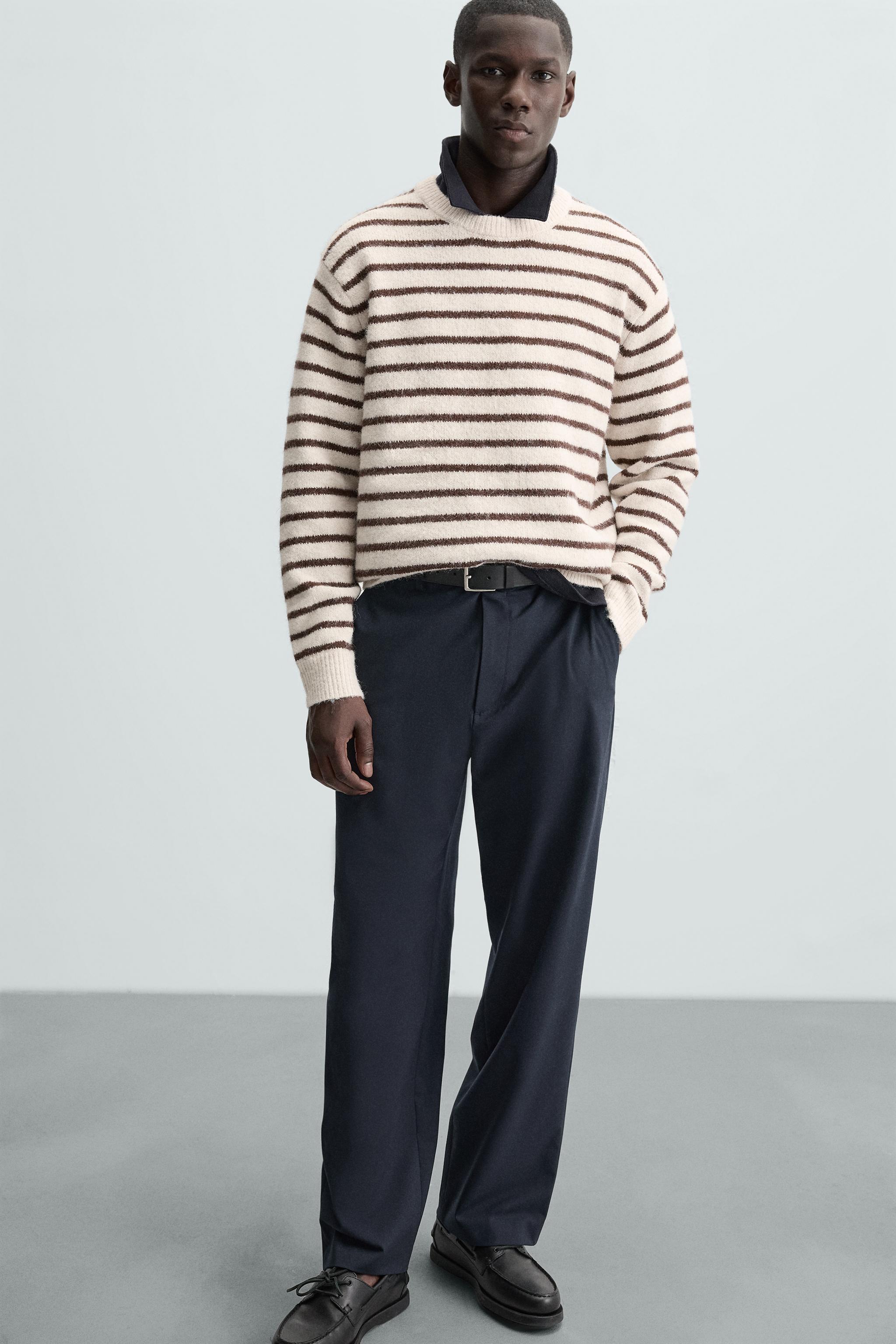 トップス PERVERZE Stripeknitsweater perverze パーバーズ Color Stripe Knit Sweater