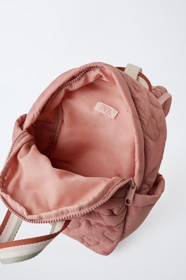 HEART BACKPACK - Pink by Zara - Image 3