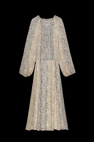 Zara ZW COLLECTION METALLIC THREAD DRESS - 333