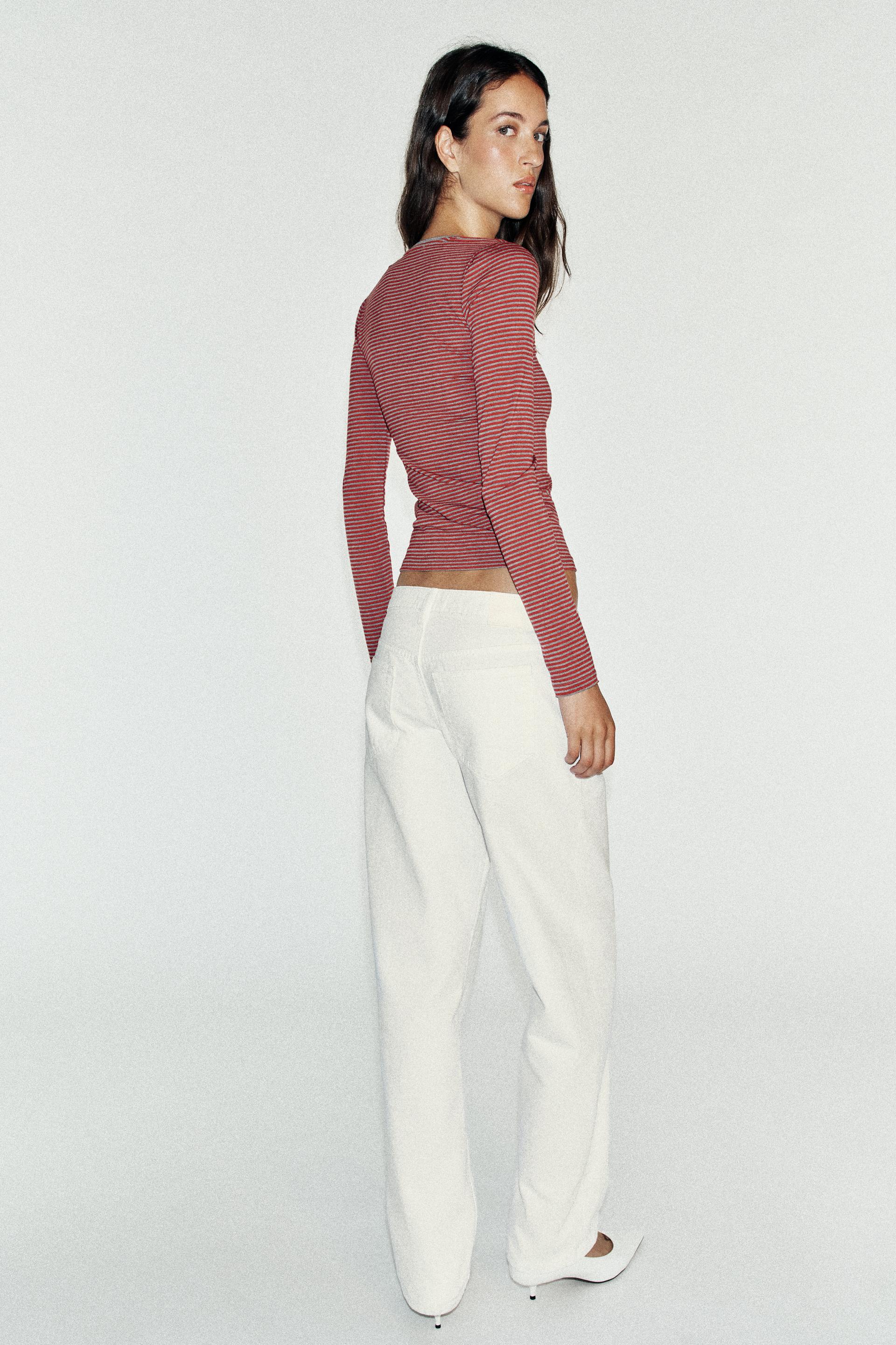STRIPED HENLEY T-SHIRT thumbnail 3