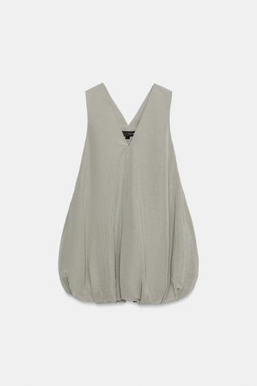 ROBE BOUFFANTE ZW COLLECTION LIMITED EDITION - Gris de Zara - Image 3