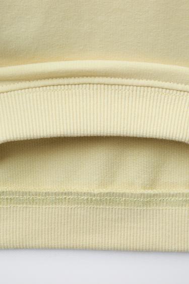 Zara SWEATSHIRT AND JOGGER PANTS SET - Yellow