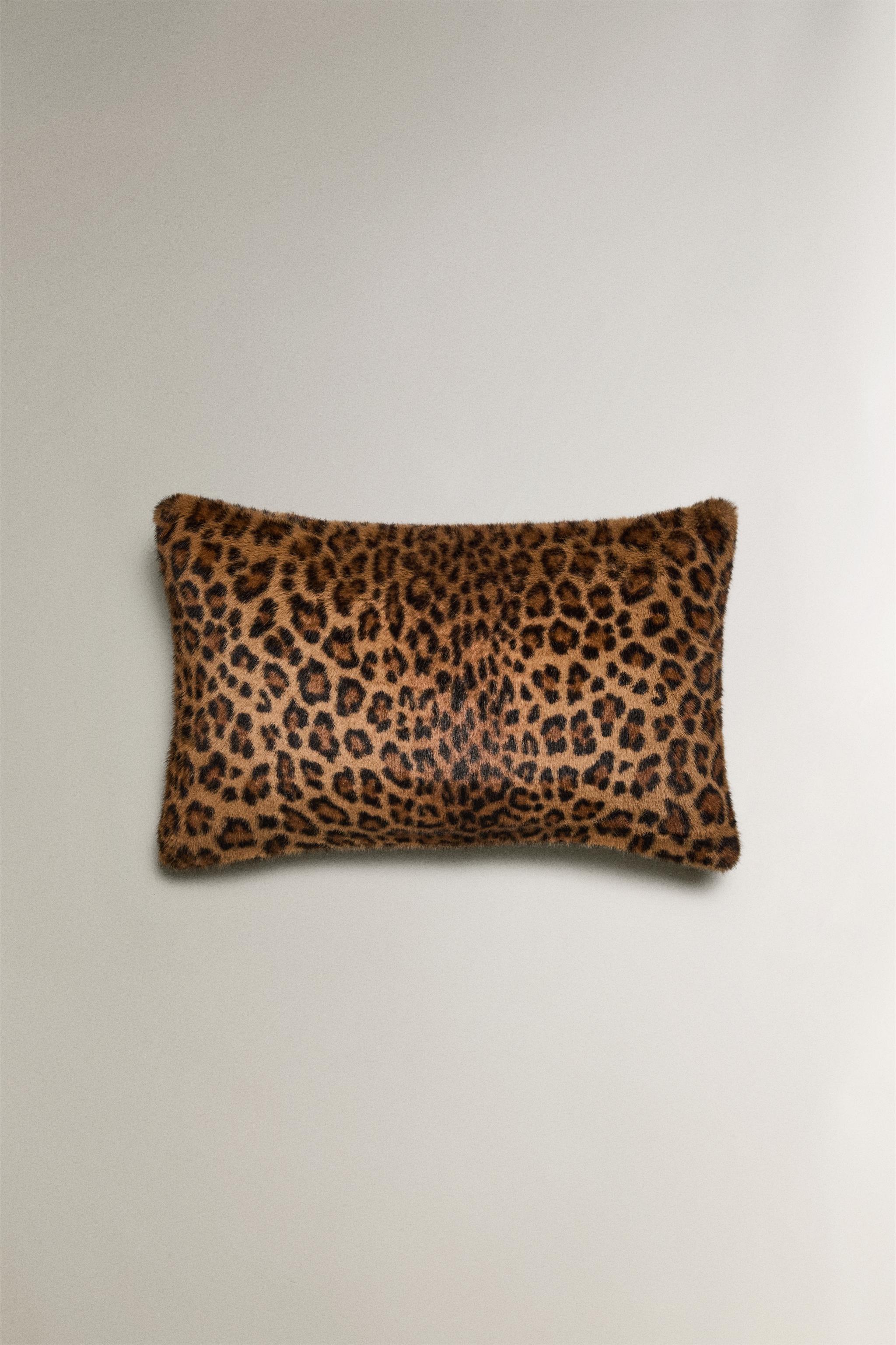 ANIMAL PRINT CUSHION COVER - Leopard | ZARA Turkey