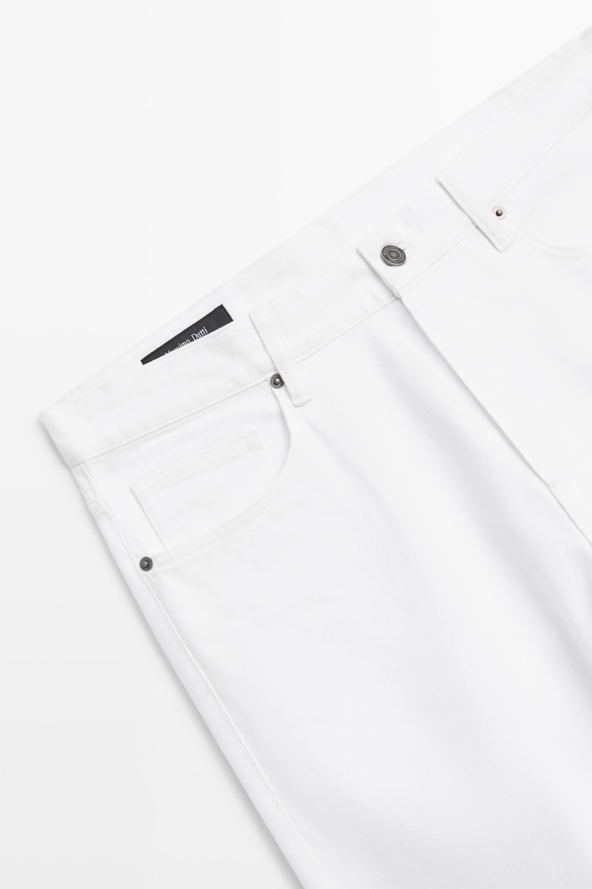 Faux jean straight