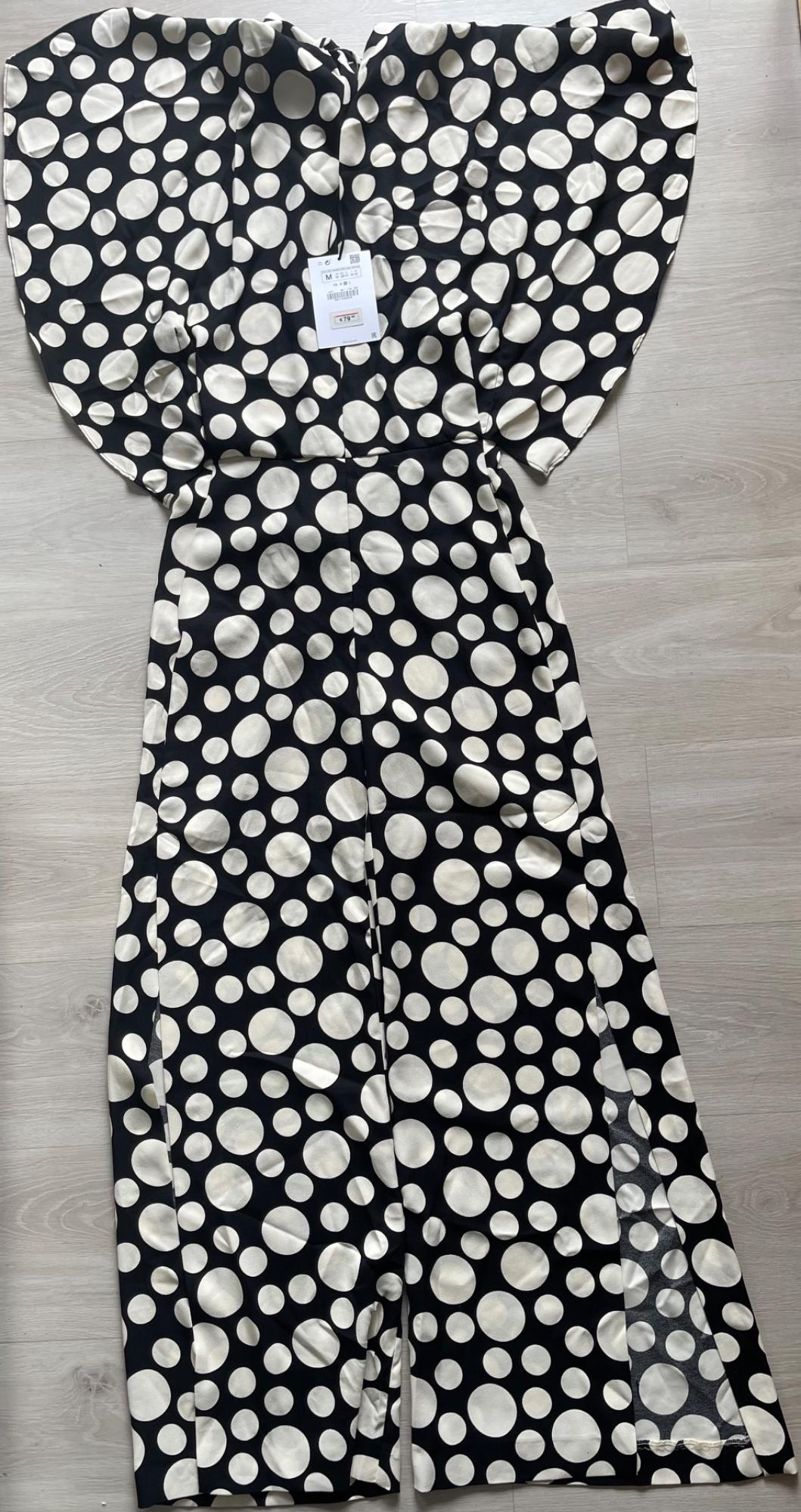 POLKA DOT CAPE JUMPSUIT - LIMITED EDITION