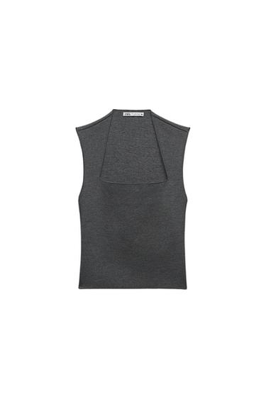 STRETCH KNIT TOP