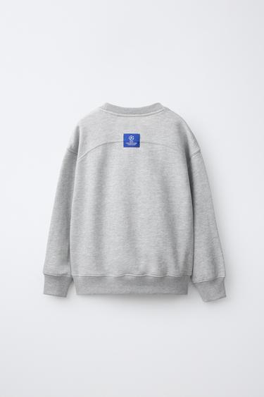 UEFA CHAMPIONS LEAGUE ® PRINT SWEATSHIRT — Gray marl 2