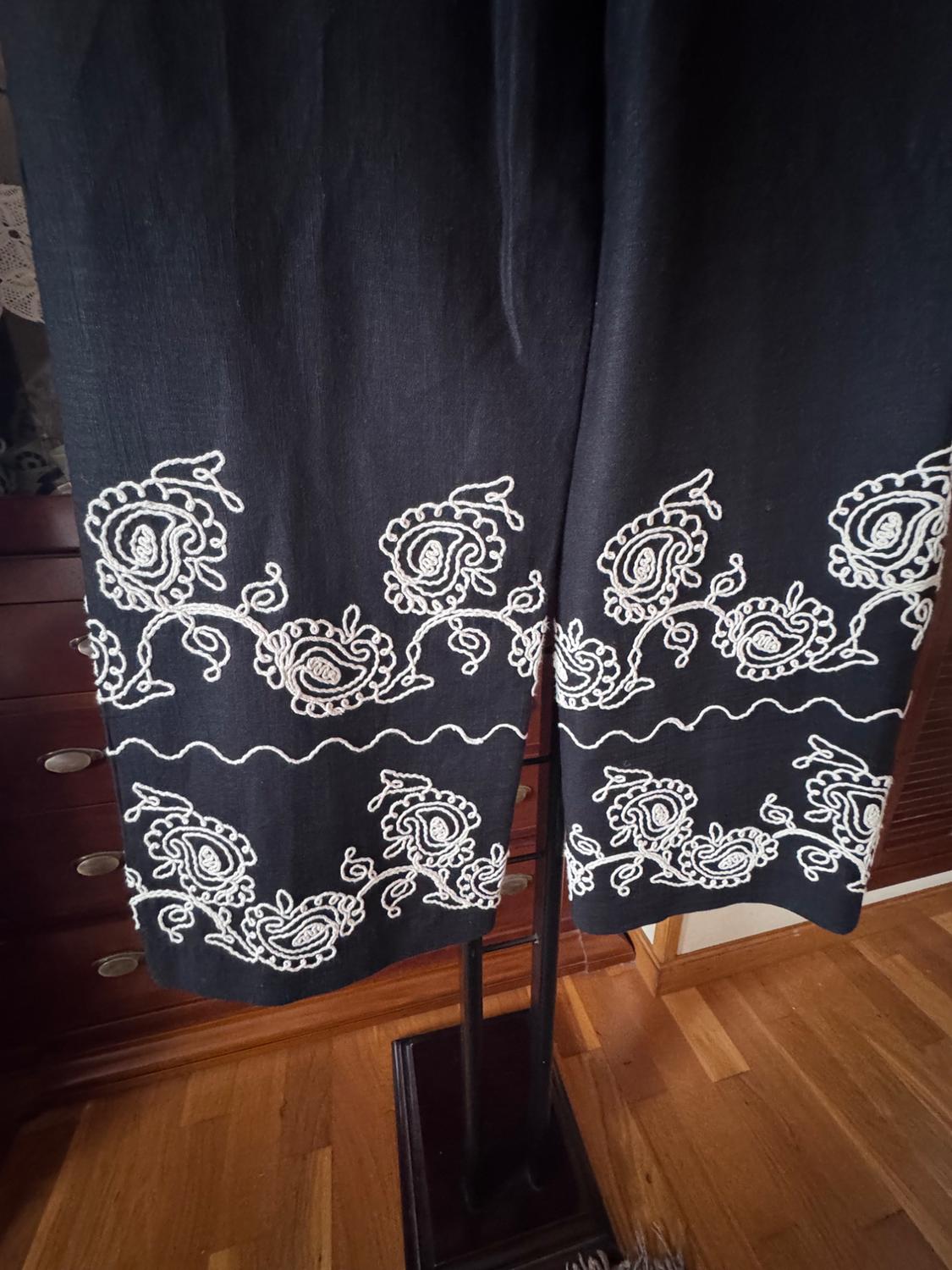 ZW COLLECTION EMBROIDERED CULOTTES - Image 3