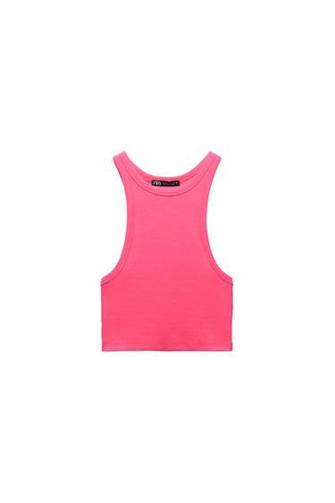 RIBBED TANK TOP