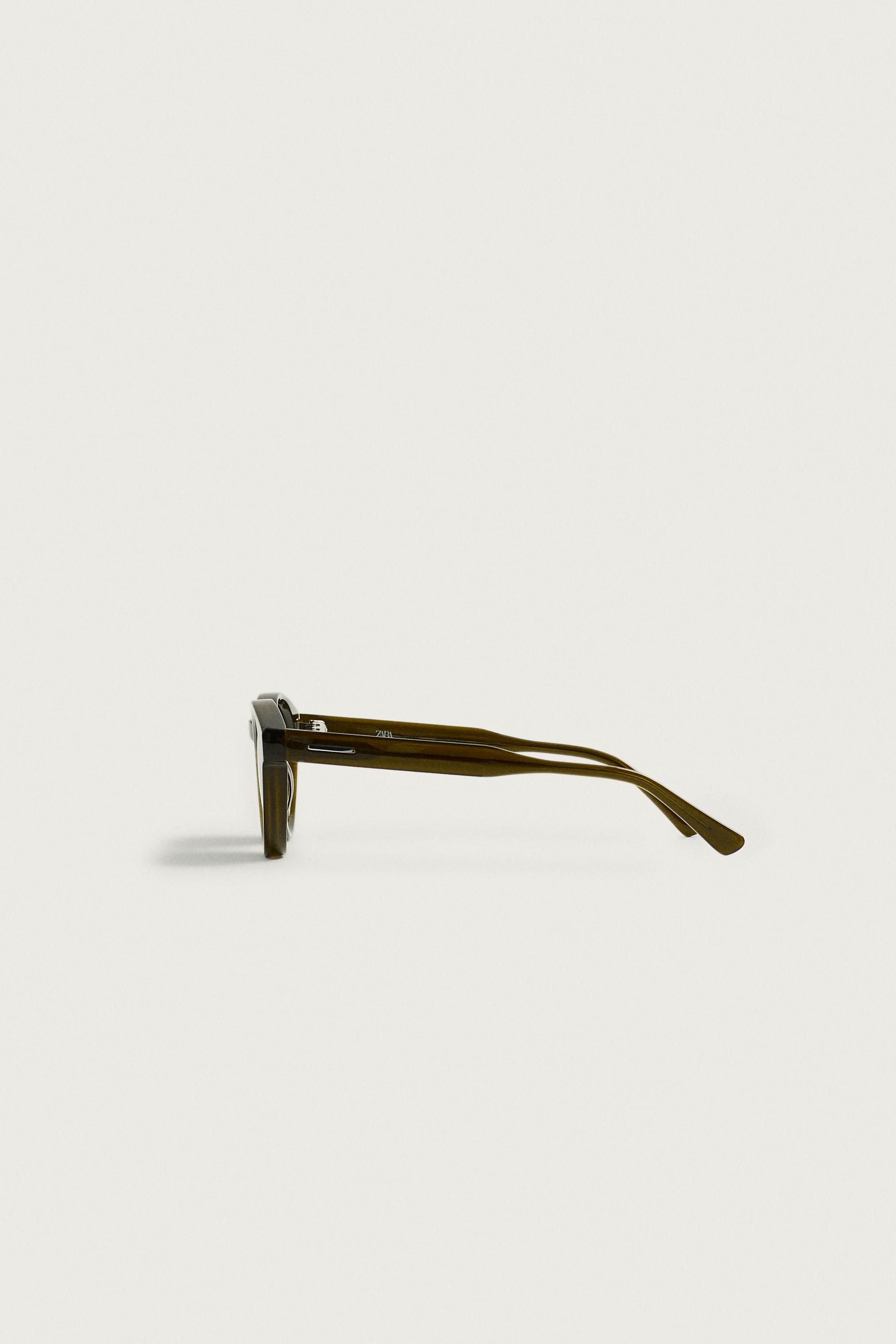 Мужские солнцезащитные очки Zara ROUND SUNGLASSES — фото 4
