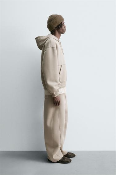 BALLOON-FIT-HOSE IN NEOPRENOPTIK - Steingrau von Zara