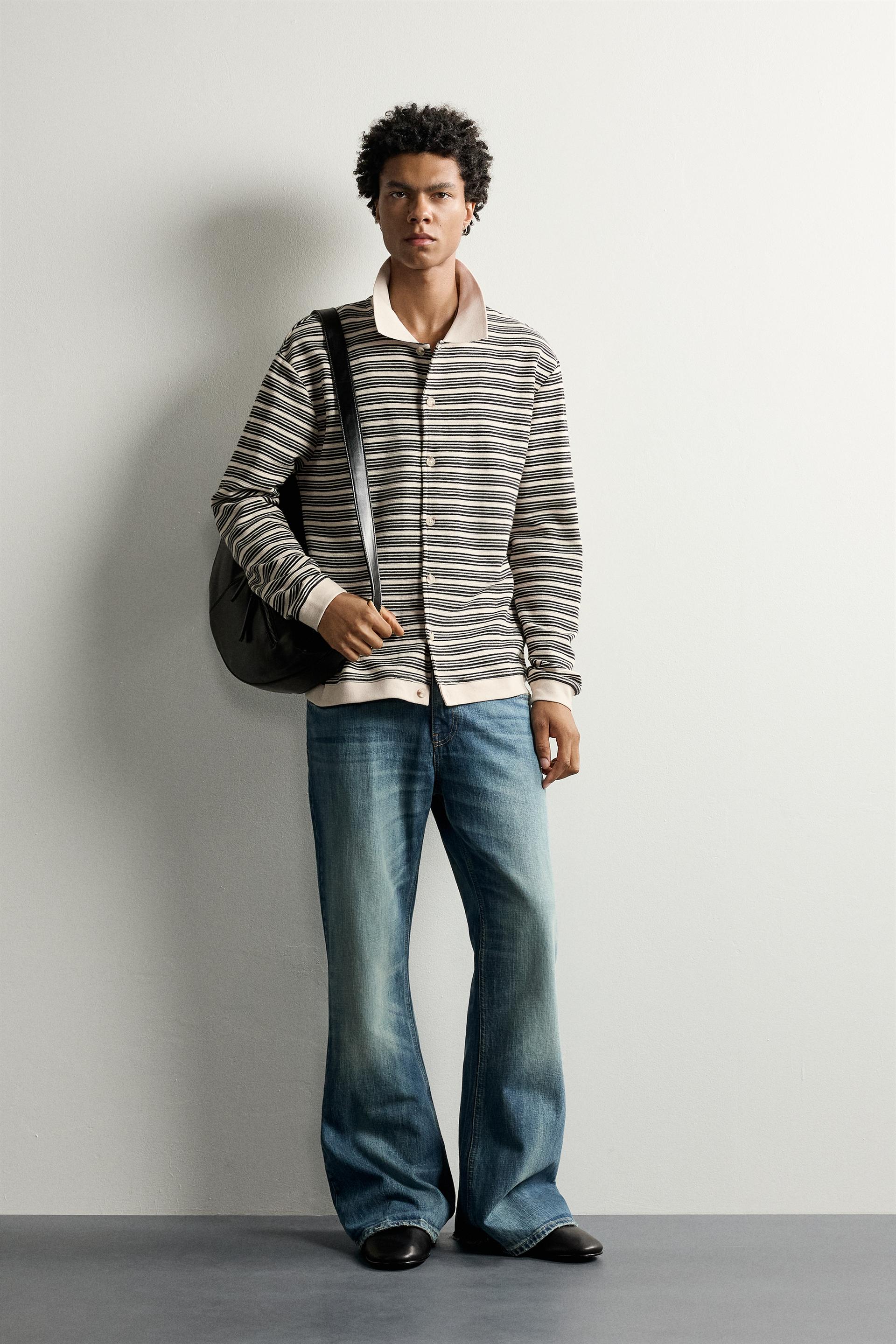 Striped Textured Jacket