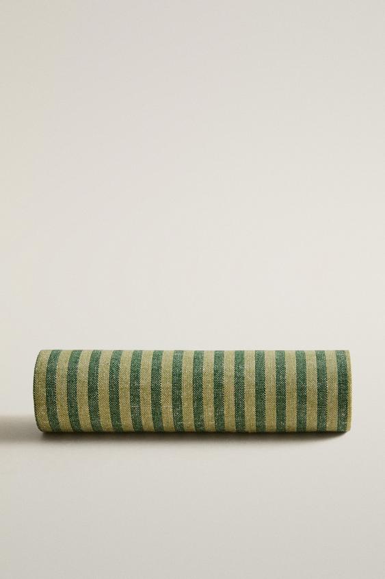 CONJUNTO DE GUARDANAPOS REUTILIZÁVEIS LISTRADOS (CONJUNTO DE 20) - Verde da Zara - Imagem 0
