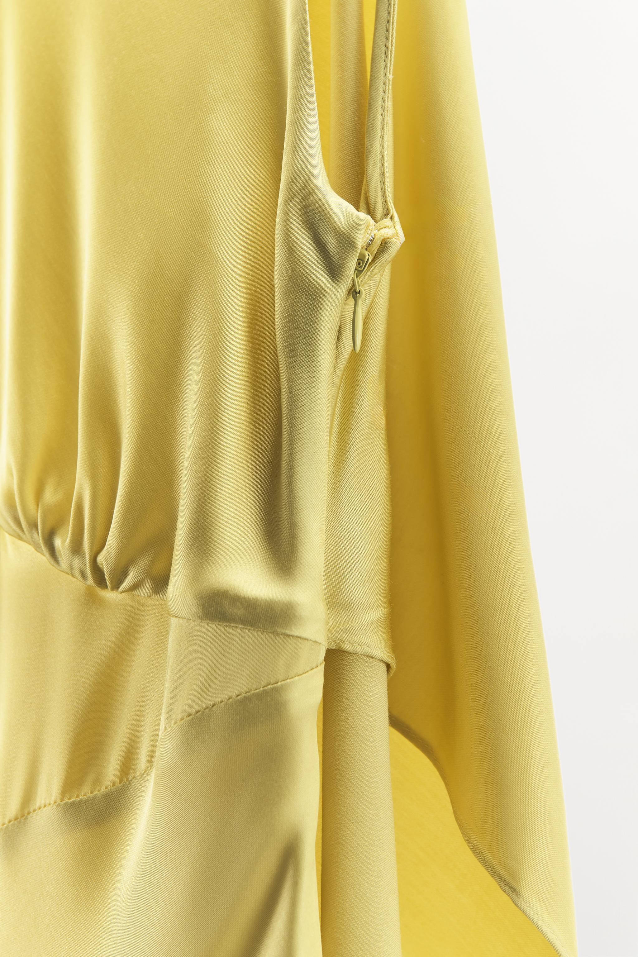 ZARA スカーフスタイル サテンワンピース 2896/331 スカーフスタイル サテンワンピース - バニラ | ZARA Japan / 日本