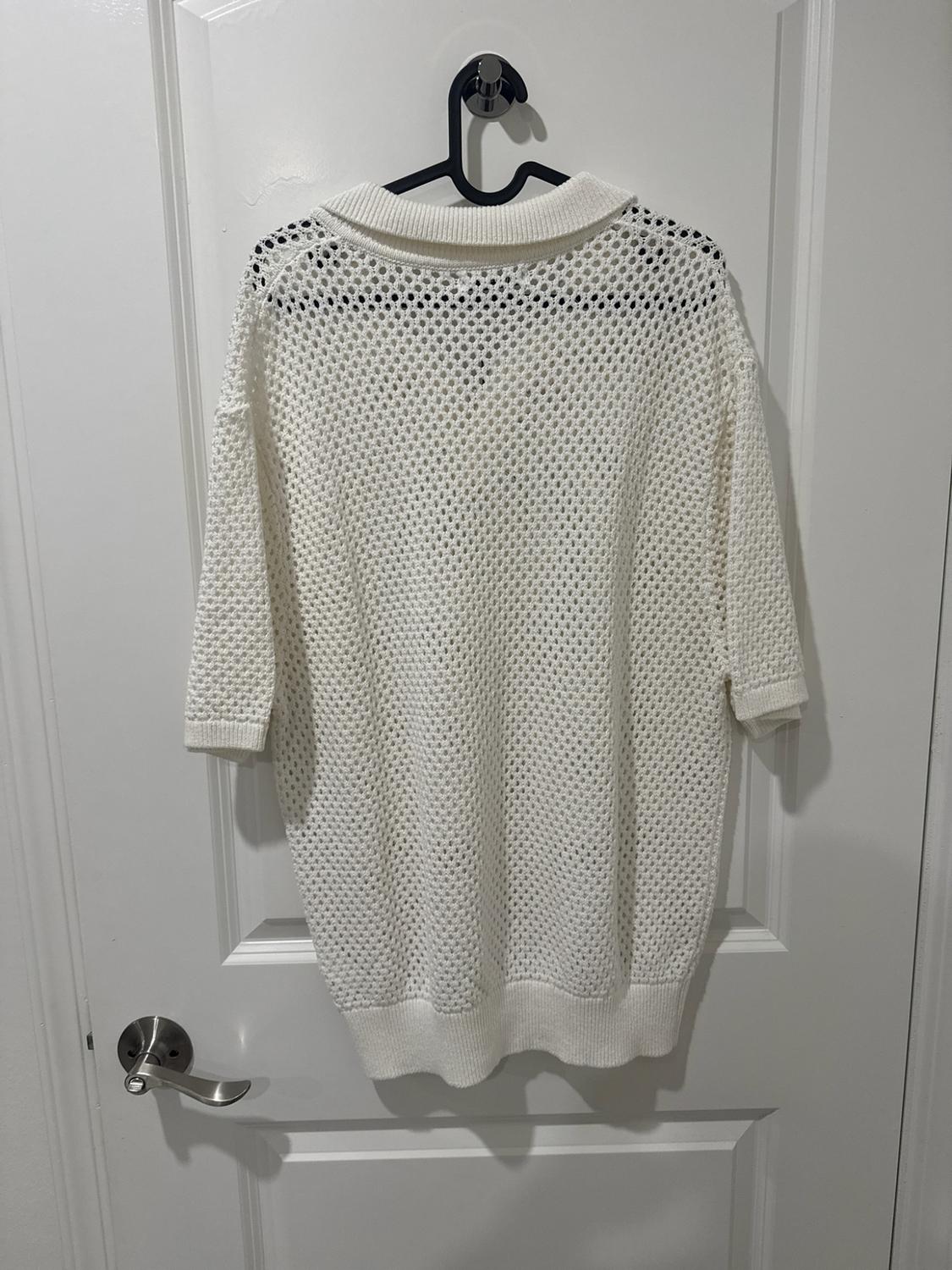 OPEN KNIT POLO - Image 2