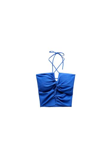 CUT OUT KNIT TOP
