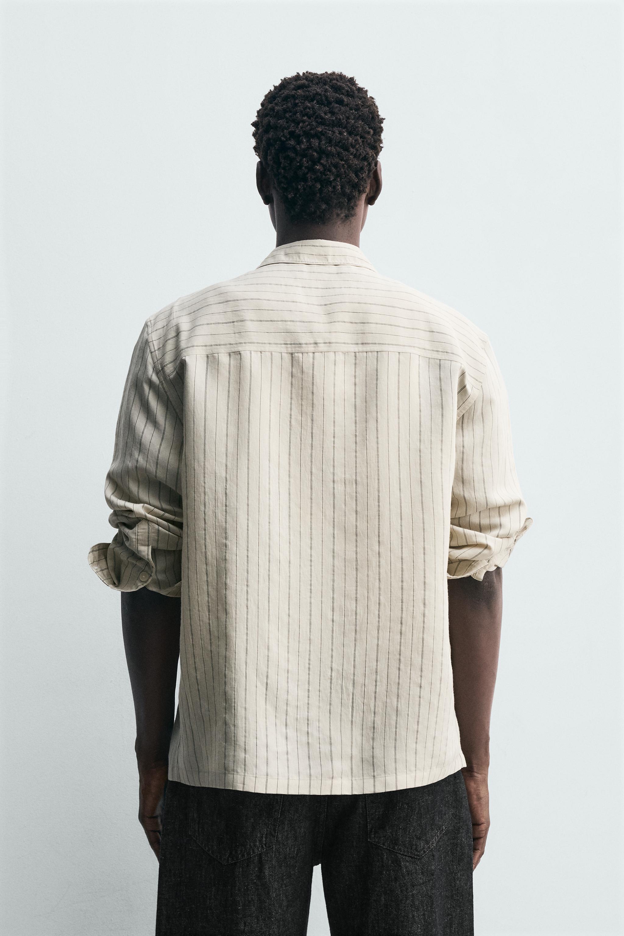 CHEMISE FLUIDE À RAYURES