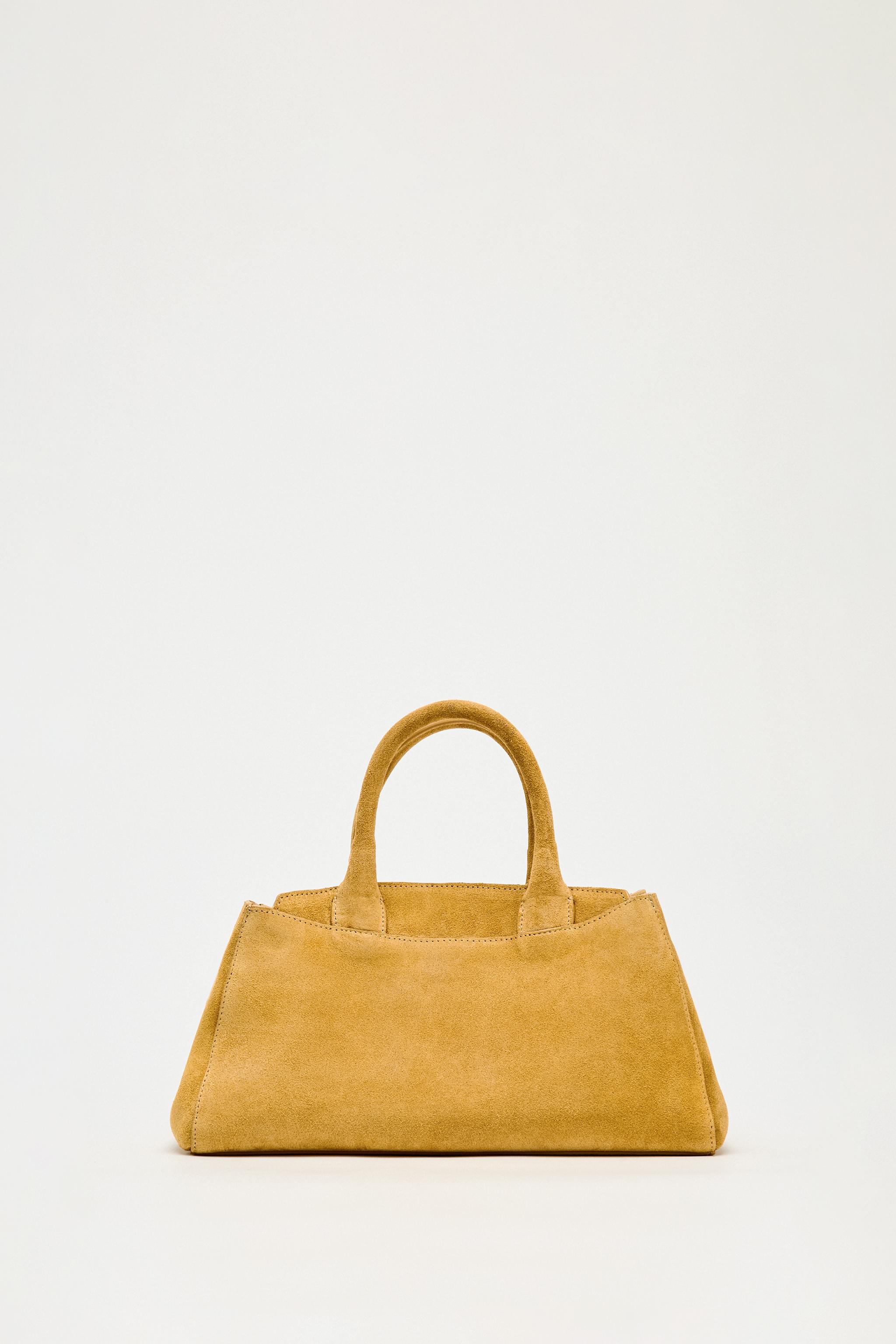 ZARA スエードシティバッグ