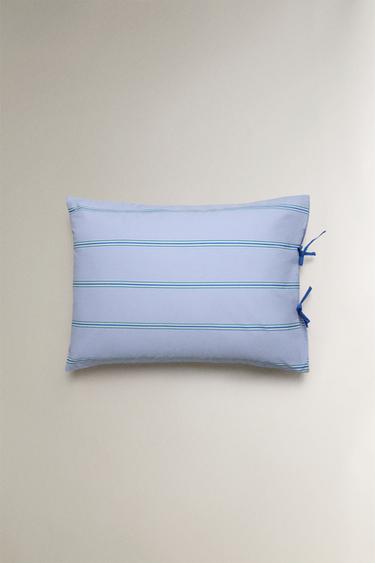 CHILDREN'S STRIPED PILLOWCASE - Blue by Zara - Image 2