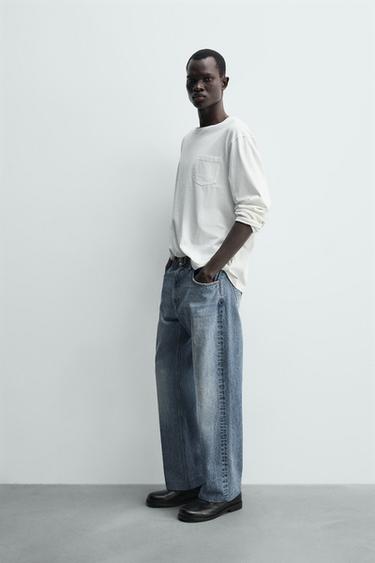 BOOTCUT FIT JEANS - Light blue by Zara - Image 3