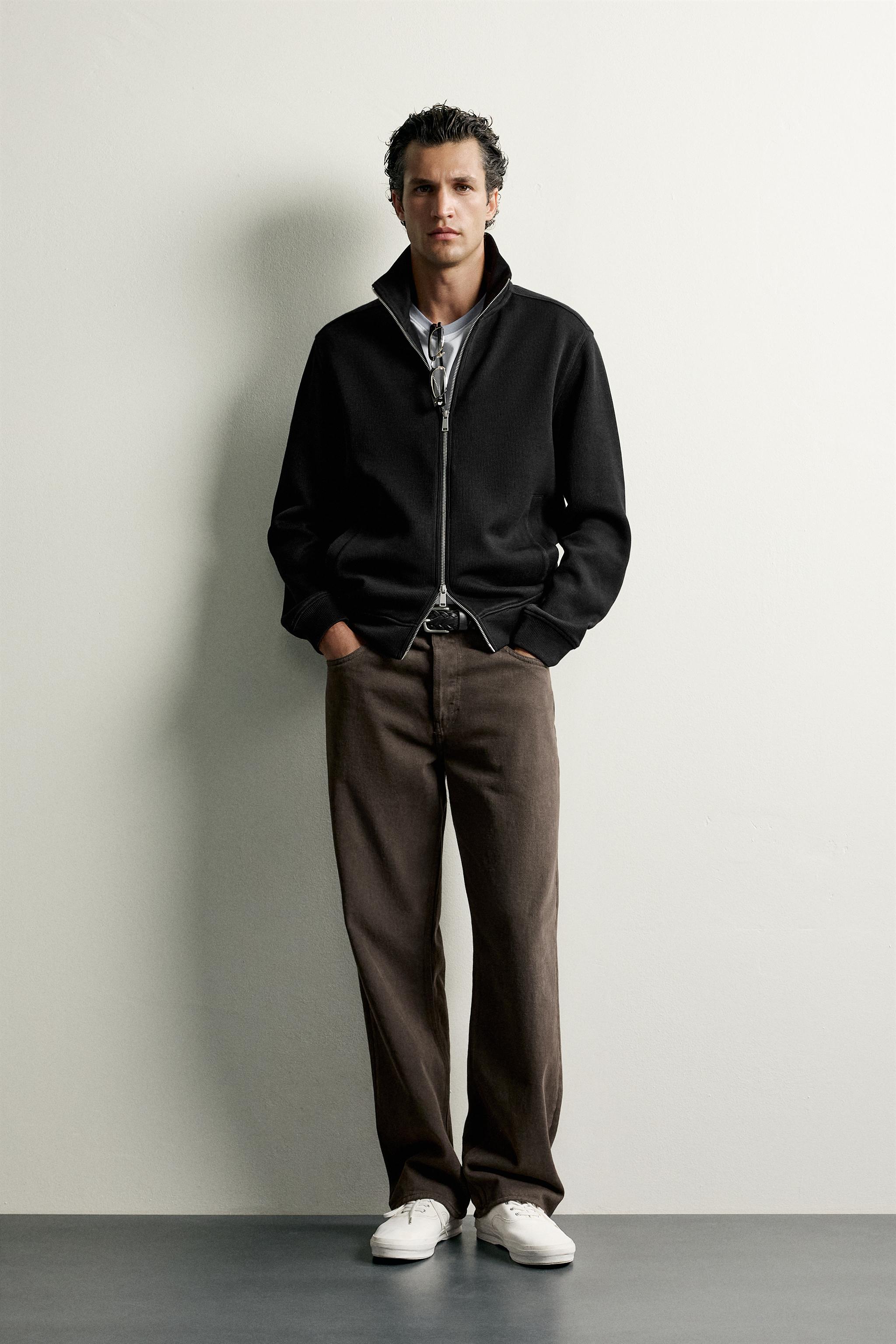 REGULAR FIT ZIP-UP JACKET