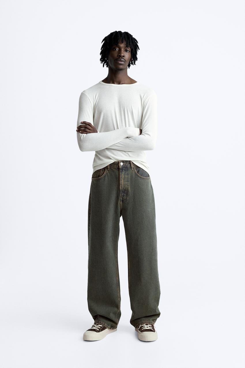 Zara mens baggy jeans Clearance