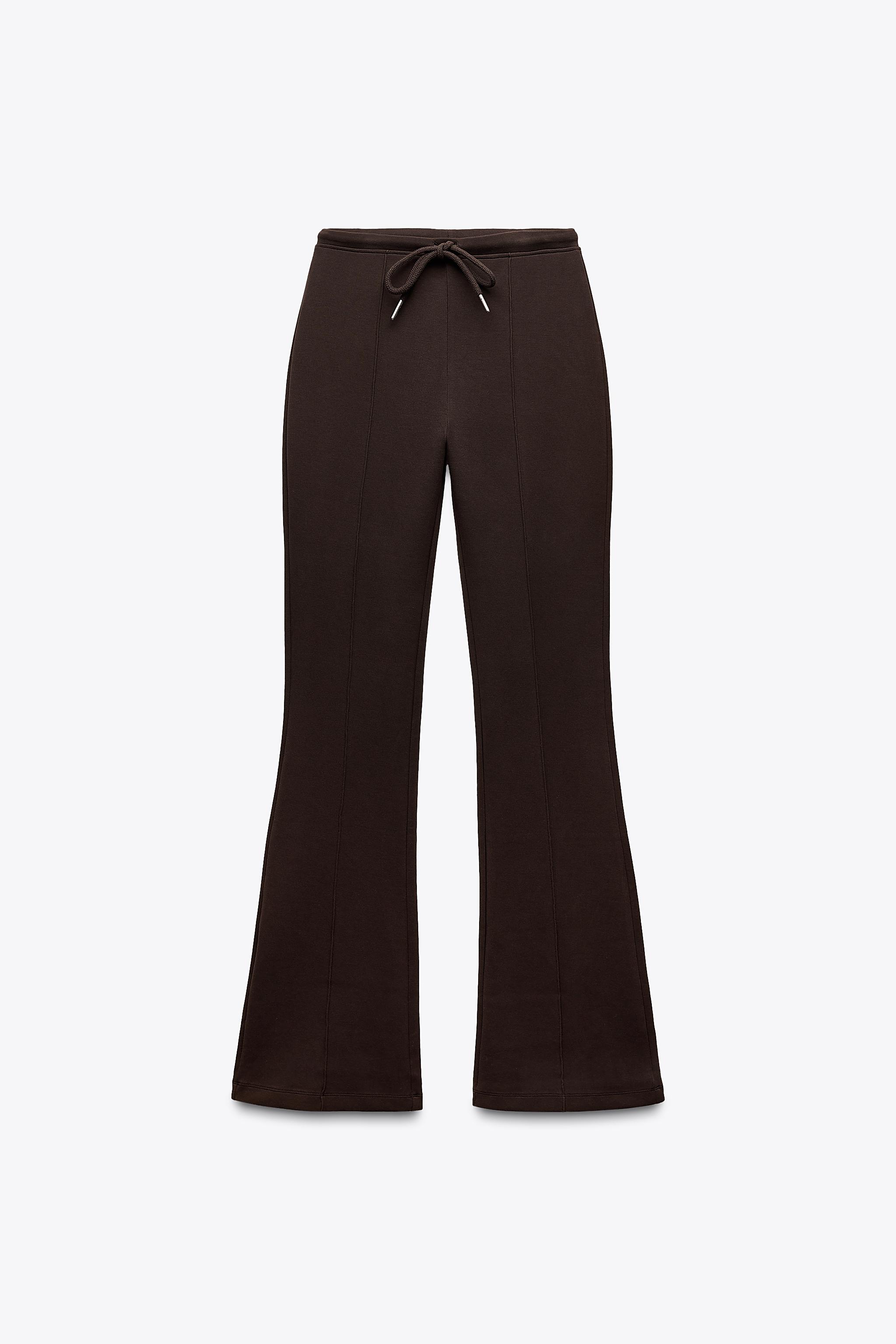 インターロック スリットパンツ - グレー | ZARA Japan / 日本