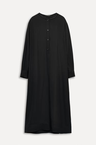 BUTTONED MIDI DRESS 50TH ANNIVERSARY - Black by Zara