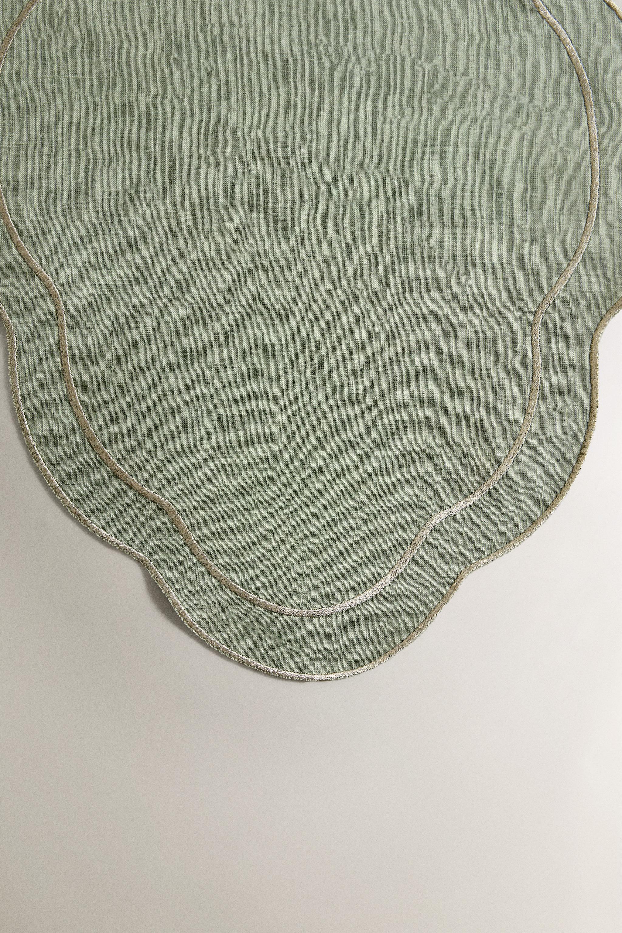 SET DE TABLE LIN BRODERIE NOËL