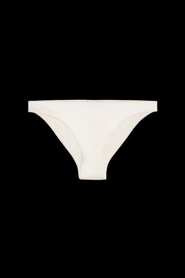 BRAGUITA SATINADA SEDA LIMITED EDITION - Blanco roto de Zara