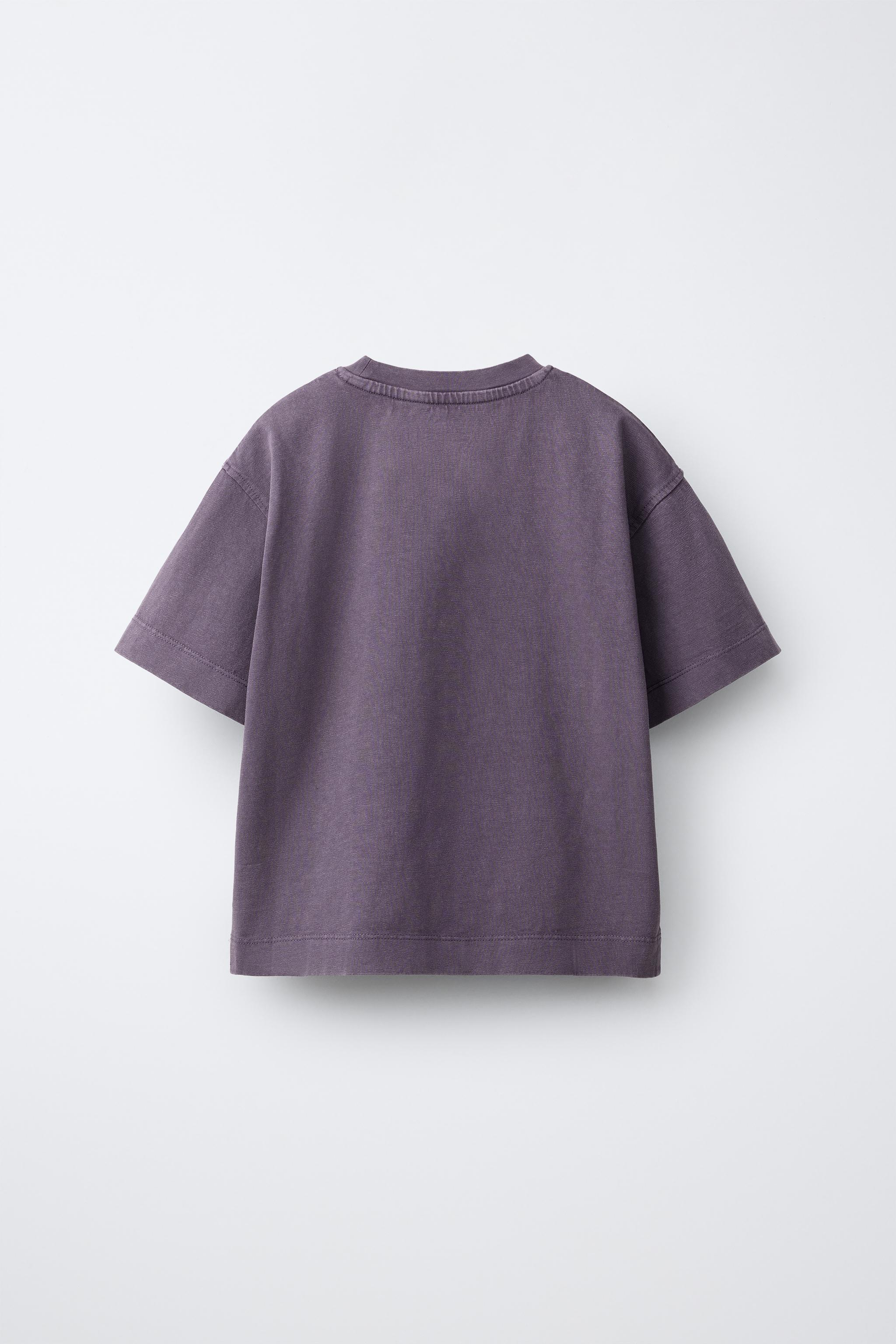 T-SHIRT EFFET DÉLAVÉ HEAVY WEIGHT