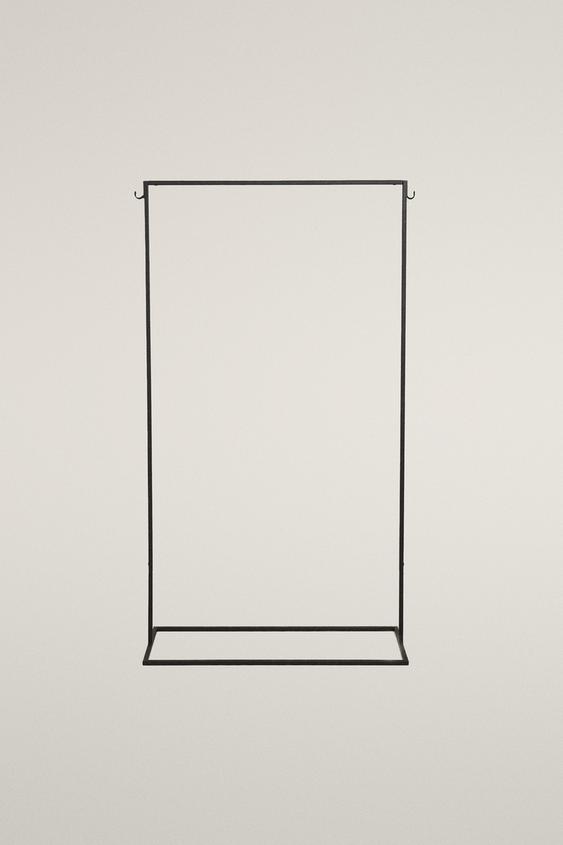 Zara METAL CLOTHES RACK - Black - Image 0