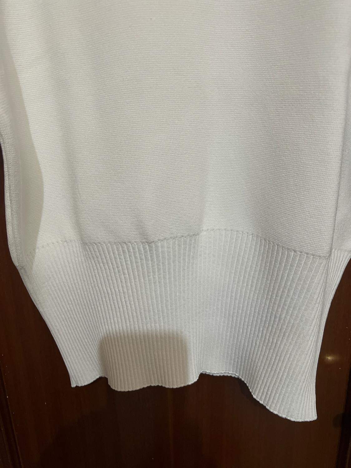 KNIT SHORT SLEEVE JUMPER WITH SHOULDER PADS - Image 5