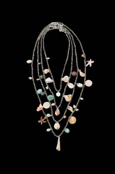 PACK 4 COLLARES ABALORIOS CONCHAS - Plata de Zara