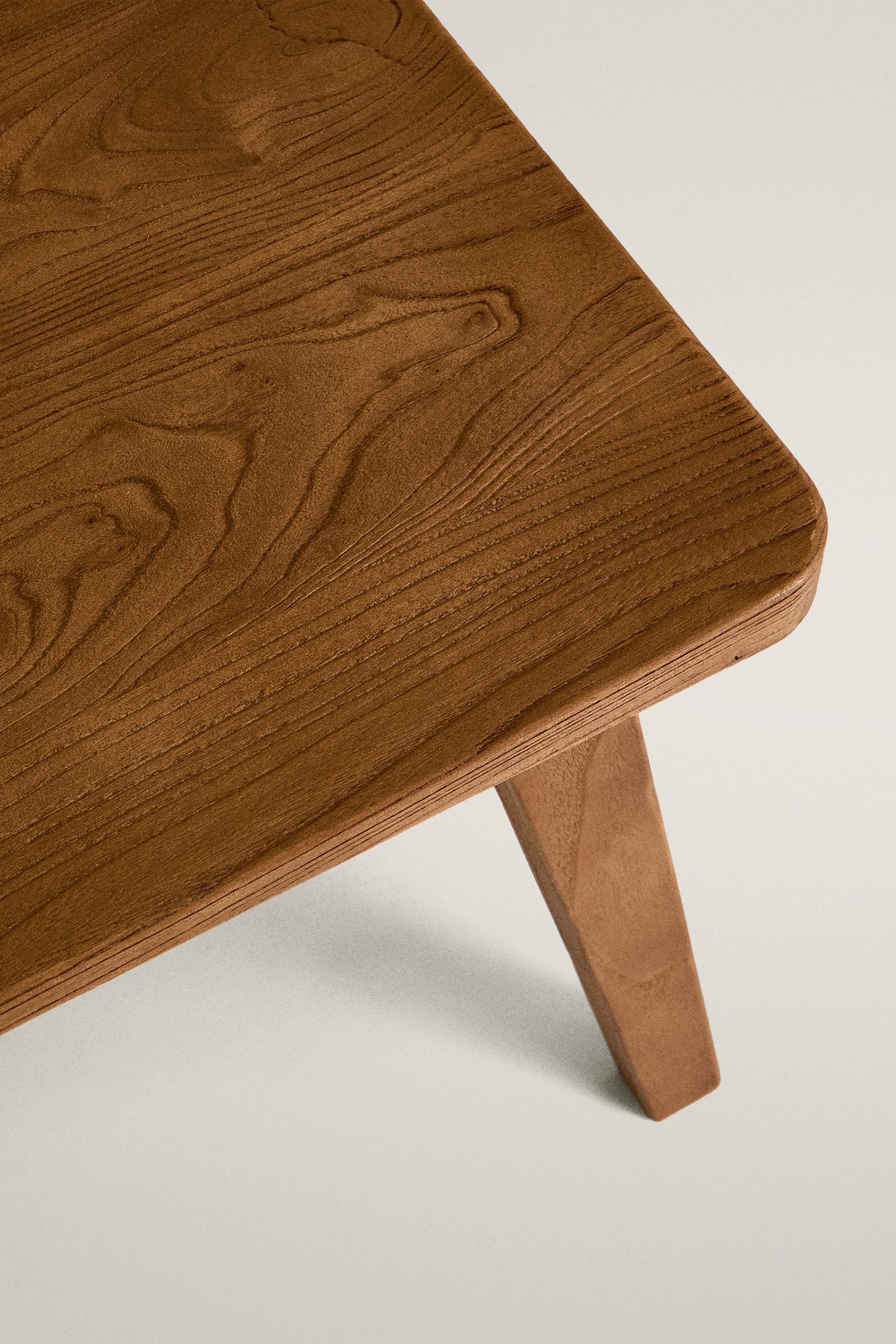 CHAISE À DOSSIER EN BOIS
