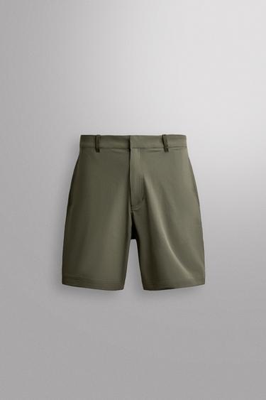 PANTALÓN CORTO BOULDER 8" - Verde de Zara - Imagen 0