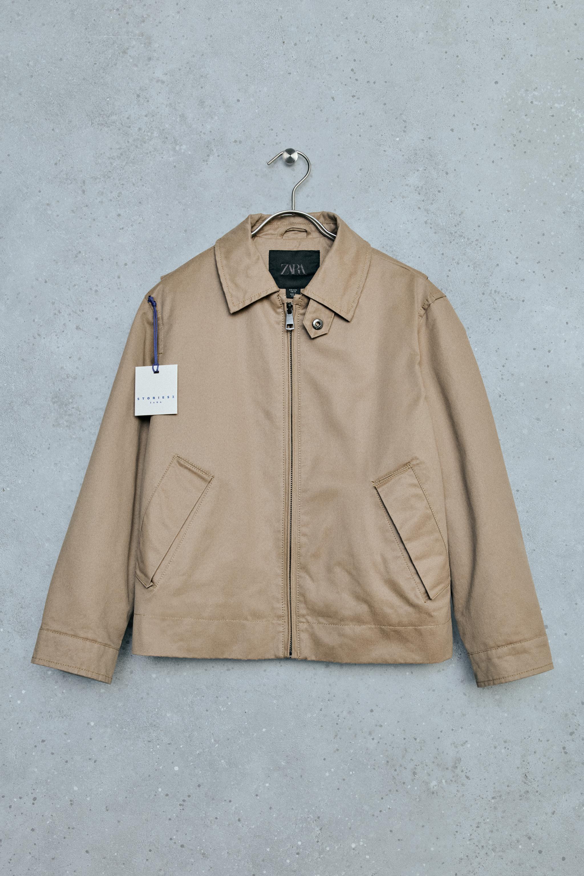STORIESZ - WAXED JACKET — Beige
