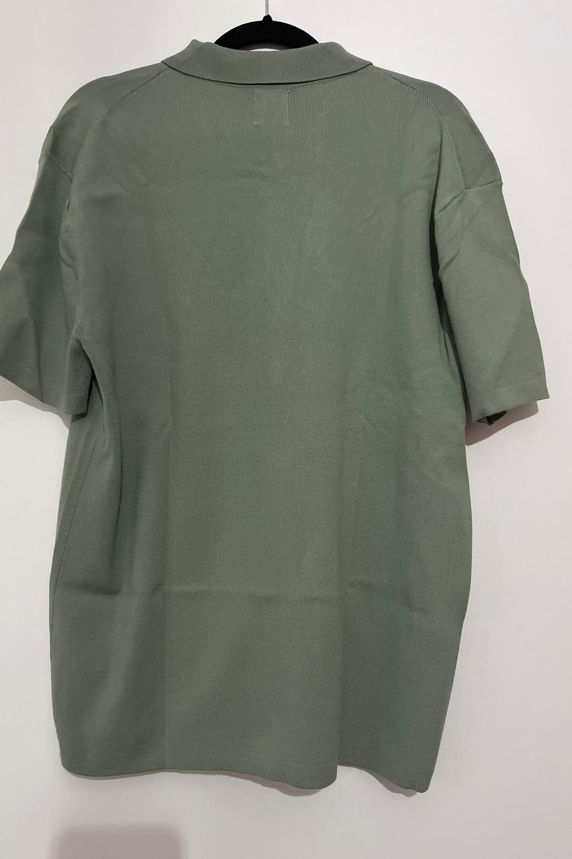SHORT SLEEVE KNIT POLO SHIRT - Image 3