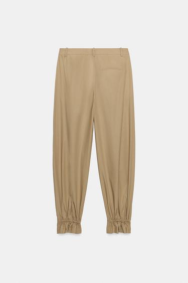 PANTALON À PINCES ZW COLLECTION ÉDITION LIMITÉE - Sable de Zara - Image 6