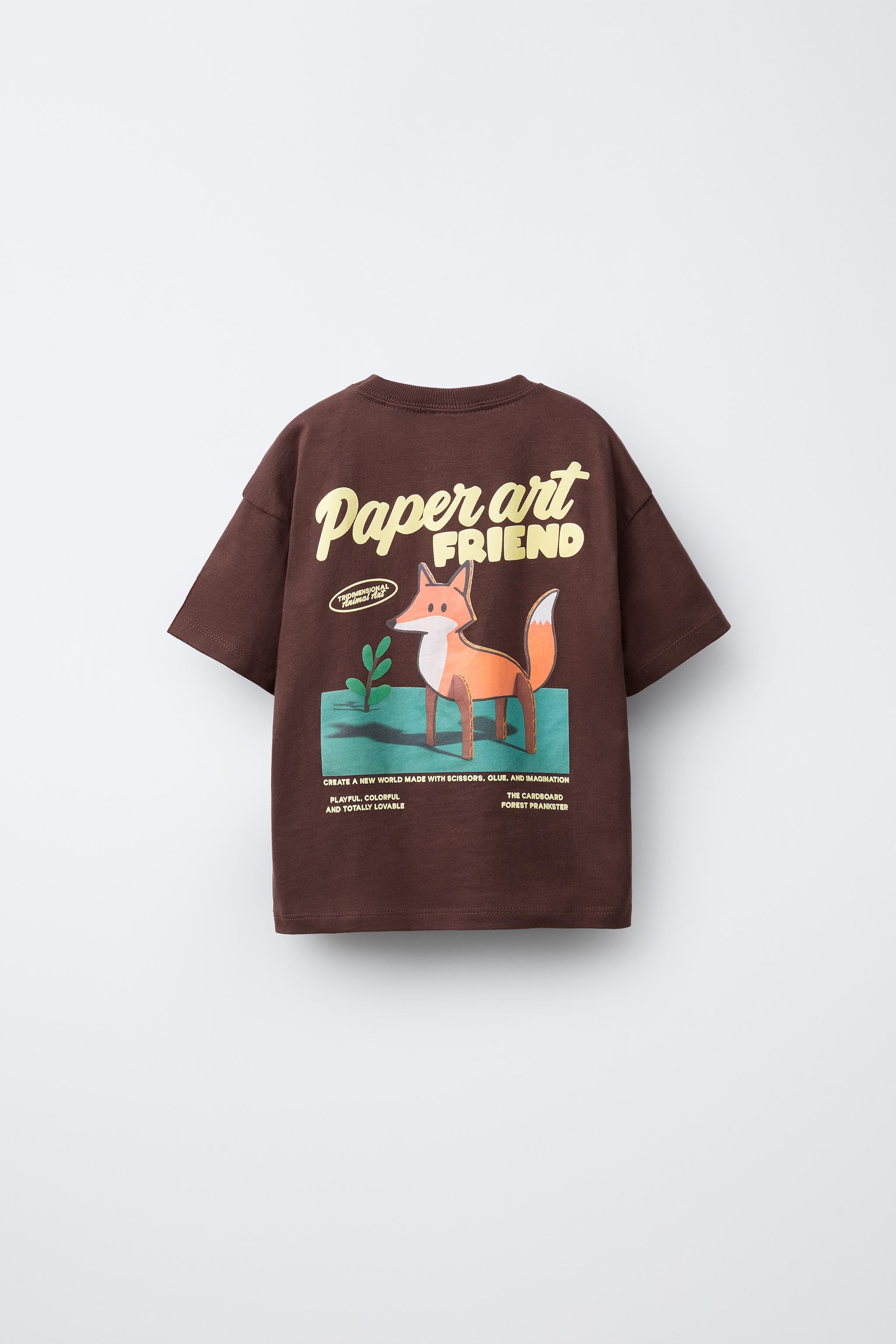 RAISED PRINT T-SHIRT