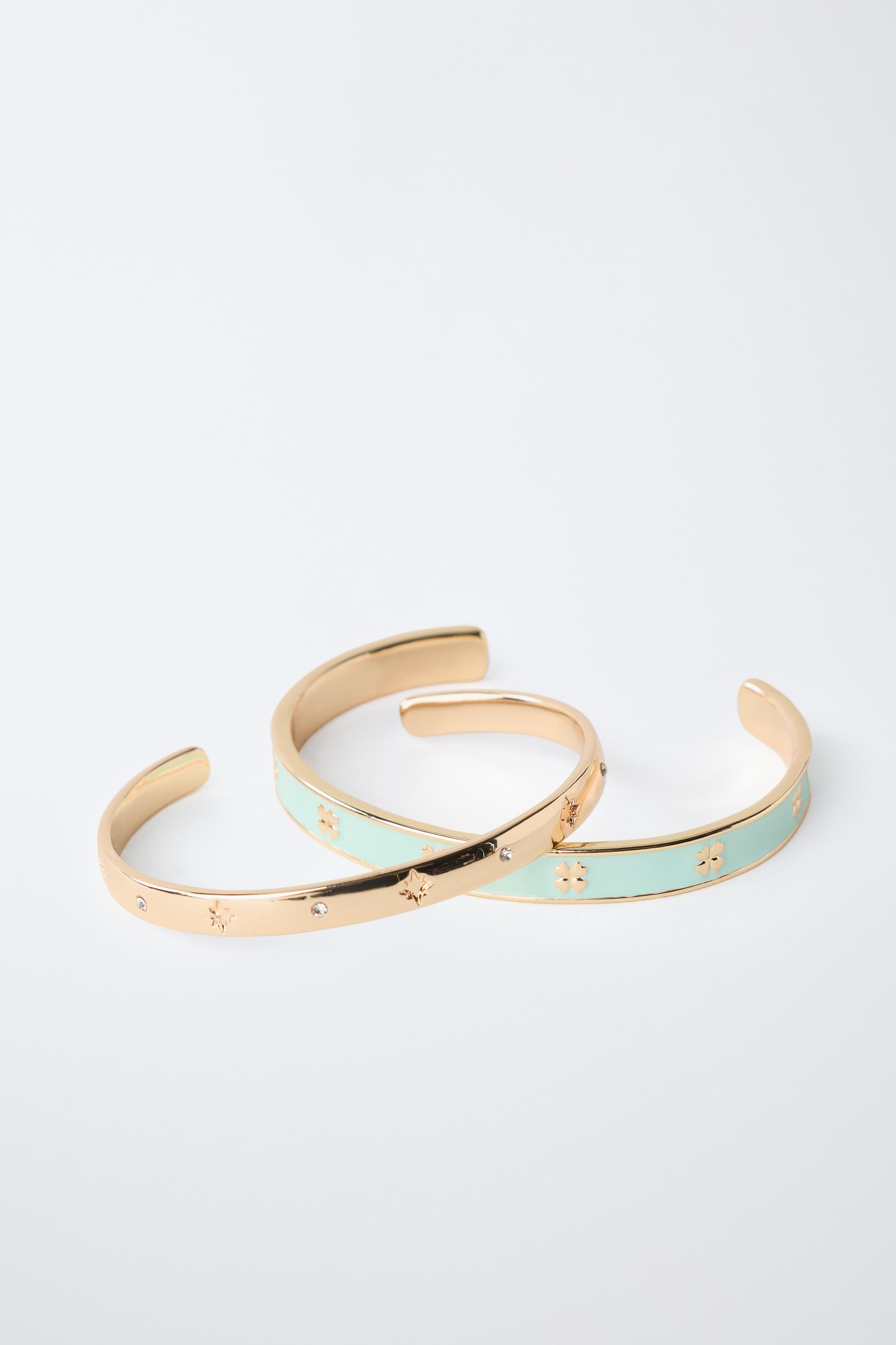 TWO BRACELETS AND TWO RINGS PACK