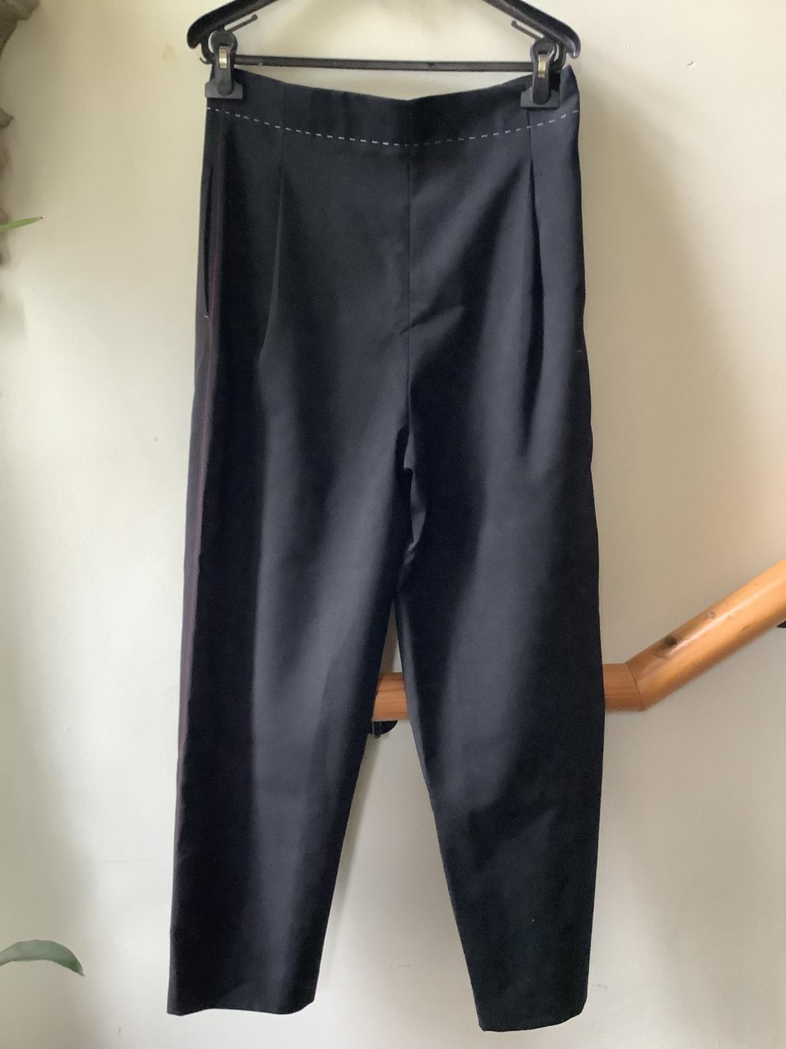 ZW COLLECTION LIMITED EDITION TOPSTITCHING TROUSERS - Image 2
