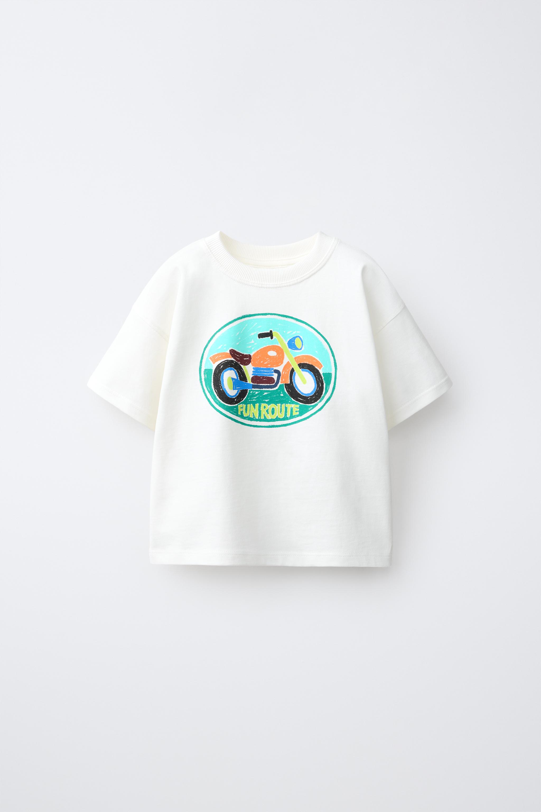 PRINTED T-SHIRT — White