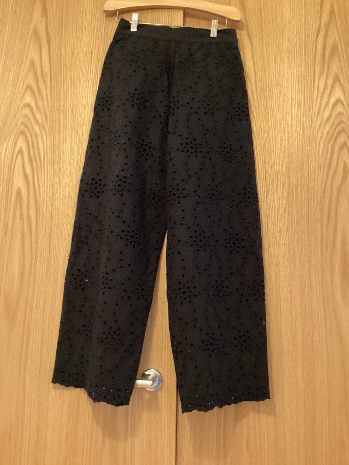 TROUSERS WITH CUTWORK EMBROIDERY - Image 2