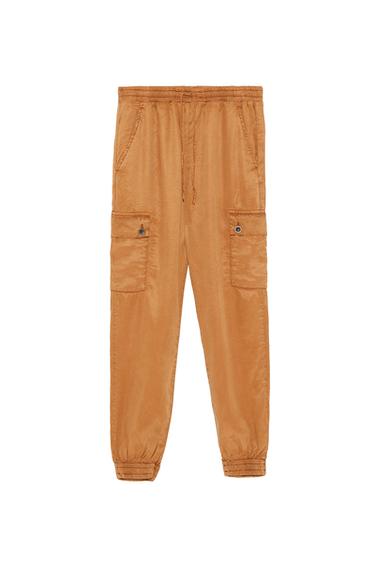 TROUSERS ZW PREMIUM CARGO JOGGER TOFFEE