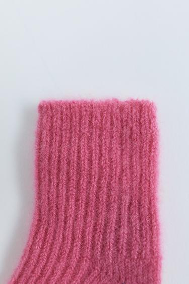 Zara Timeless - Cashmere Socks — Pink 2