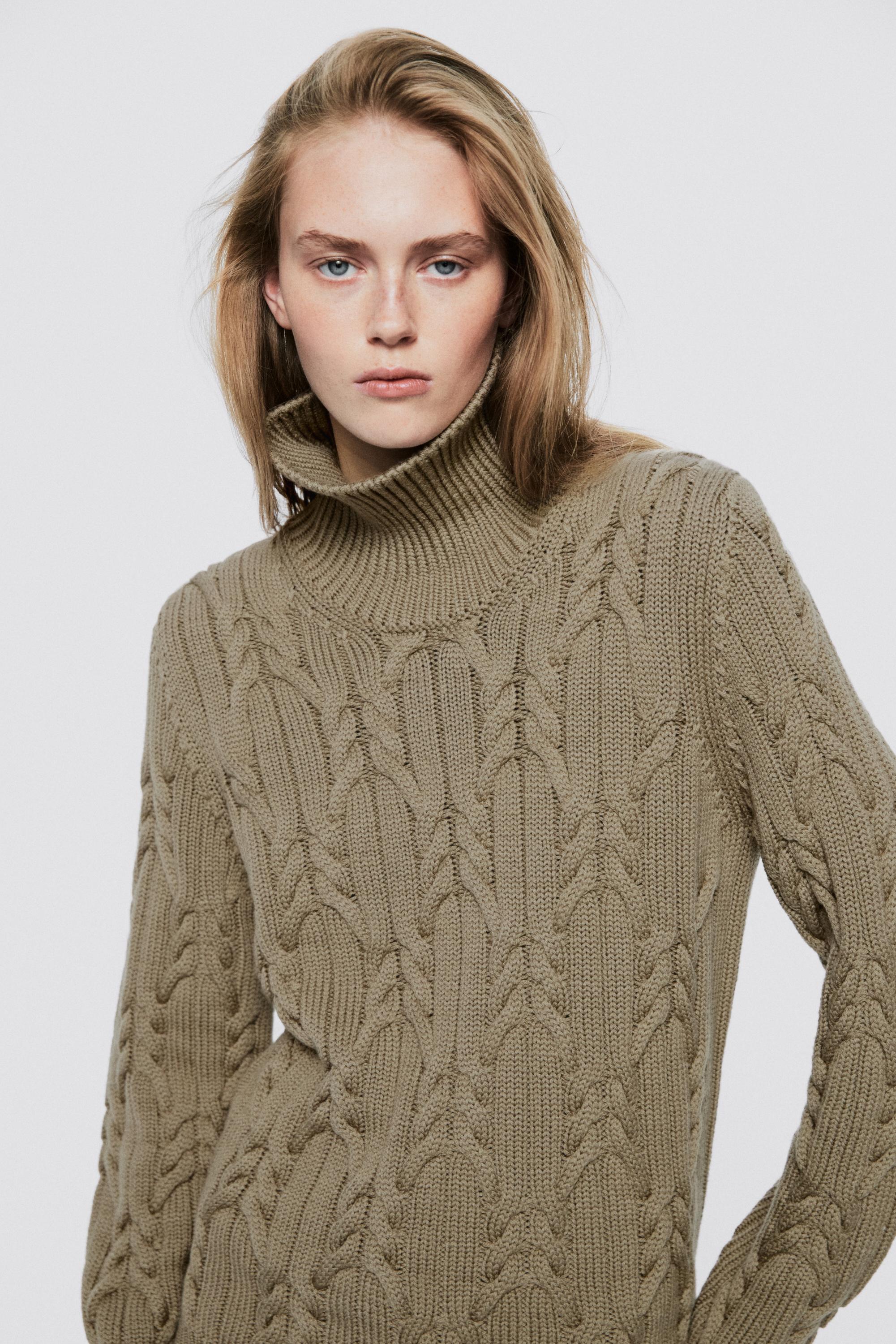 100% wool cable-knit sweater - LIMITED EDITION