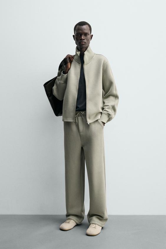 INTERLOCK ZIP SWEATSHIRT from Zara - $79.90