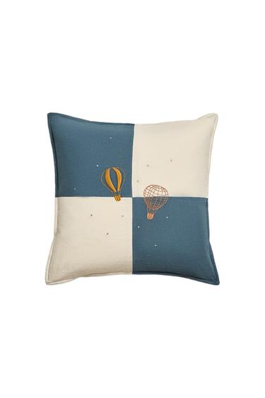 KIDS' EMBROIDERED BALLOON CUSHION COVER - Multicoloured by Zara