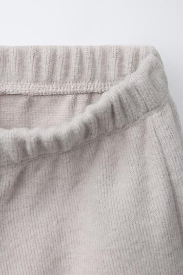 SOFT-TOUCH BOW CULOTTES - Sand / Marl by Zara - Image 2